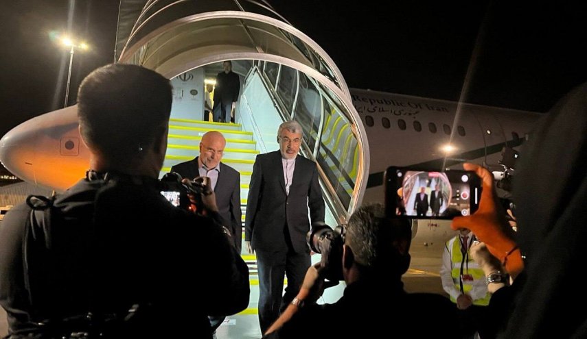 قالیباف وارد ژنو شد