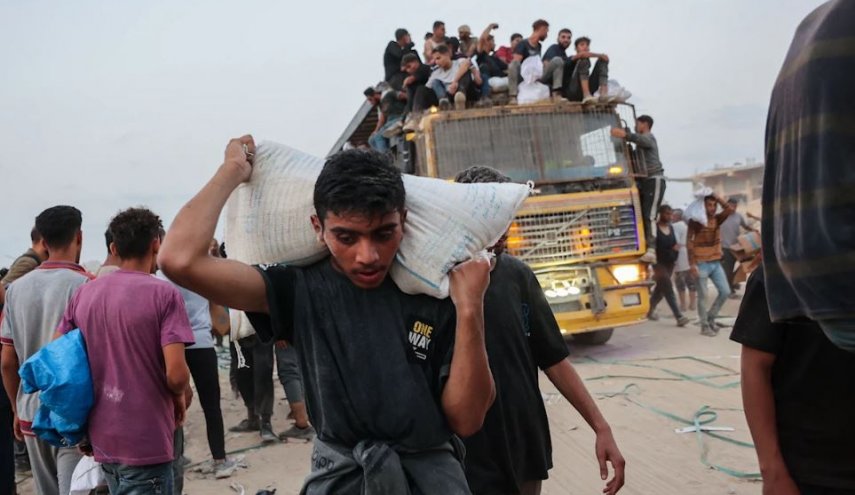 دروغ ورود کمک‌های انسانی به غزه؛ آمادگی ارتش اشغالگر برای تجاوزگری جدید 