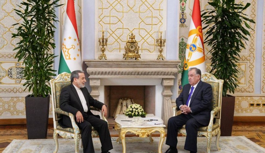 دیدار عراقچی با رئیس جمهور تاجیکستان