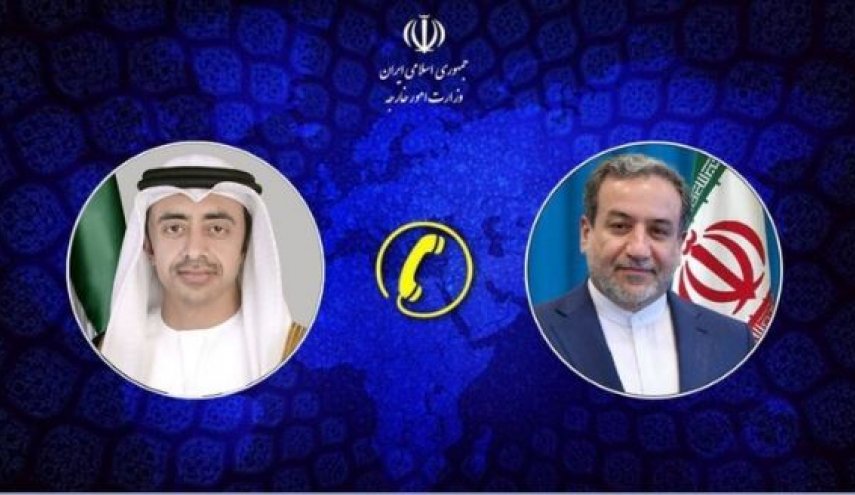 وزيرا خارجية إيران والإمارات يناقشان التطورات الإقليمية