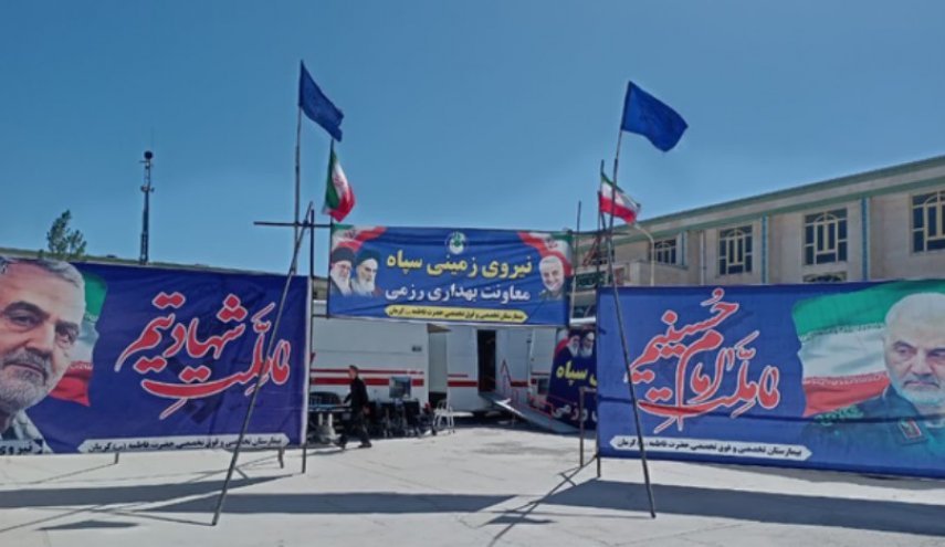 الحرس الثوري يفتتح مستشفى متنقل بسعة 64 سرير في زاهدان