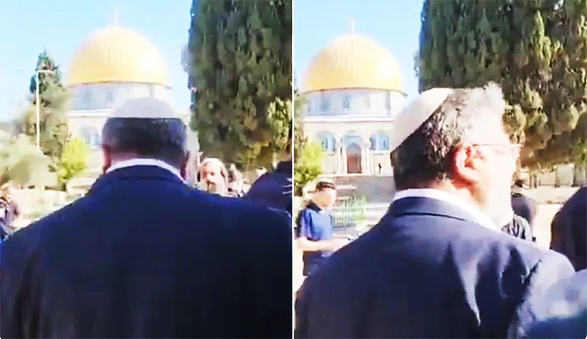 'بن غفير' يقتحم الأقصى في ذكرى ما يسمى بـ'خراب الهيكل'