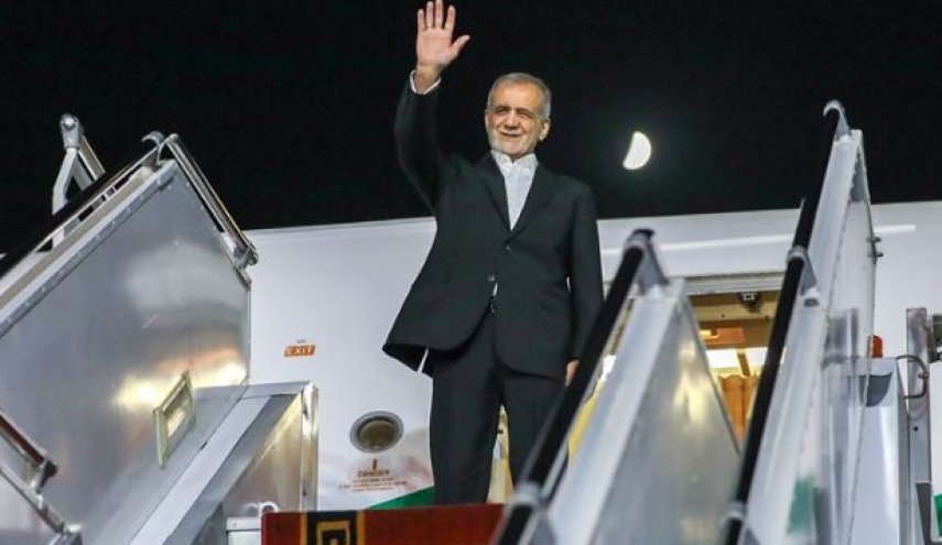 رئیس‌جمهور از اسلام‌آباد رهسپار تهران شد+فیلم