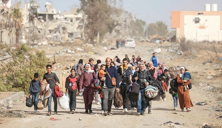 تسريبات خطيرة تكشف خطط إسرائيلية لتهجير سكان غزة!! 