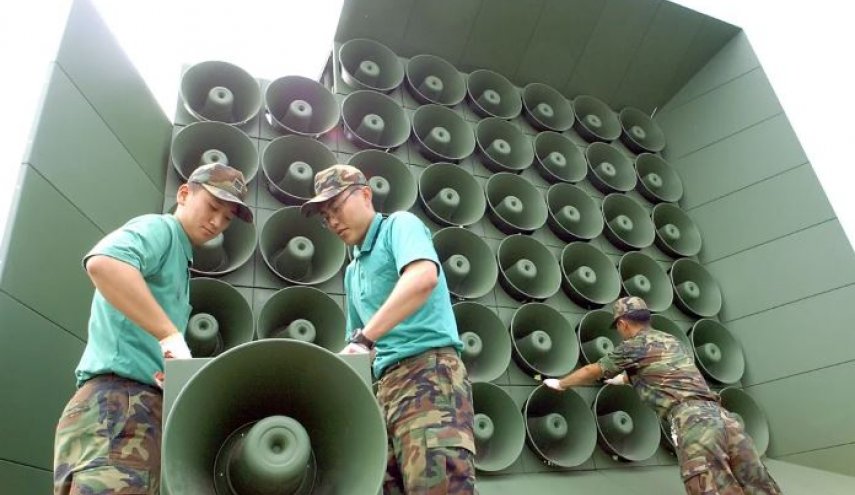 کاهش تنش در شبه جزیره کره؛ پیونگ‌یانگ نیز بلندگوهای تبلیغاتی را جمع کرد
