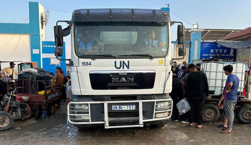 هزاران کامیون کمک‌های بشردوستانه در انتظار ورود به غزه
