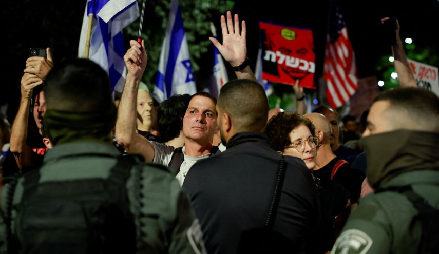 تشدید اعتراضات در اسرائیل علیه نتانیاهو برای آزادی اسرا از غزه
