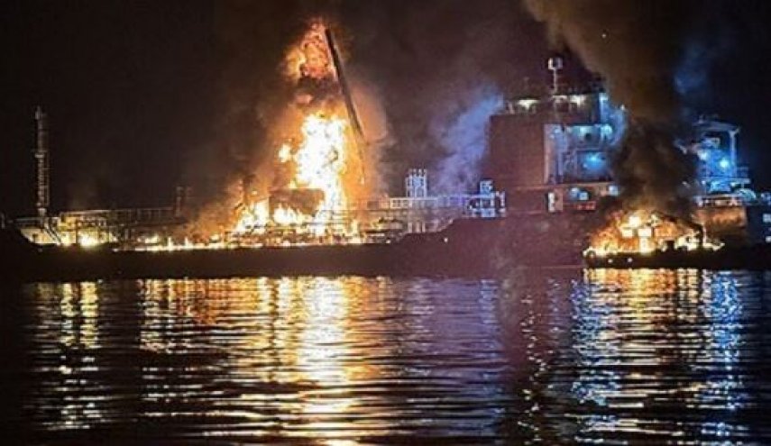 حادثه مرگبار برخورد نفتکش و کشتی باری در آب‌های کره‌جنوبی