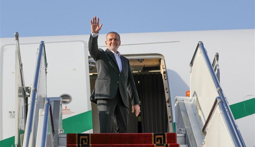 پزشکیان عازم ارمنستان شد