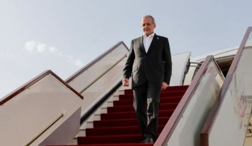 پزشکیان وارد ایروان شد