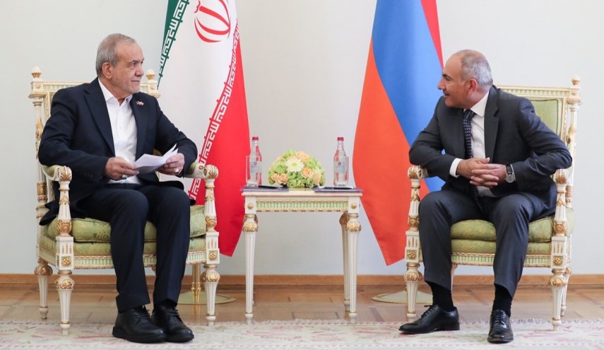 تاکید پزشکیان بر لزوم رفع نگرانی‌ از حضور نیروهای ثالث در مرز مشترک ارمنستان