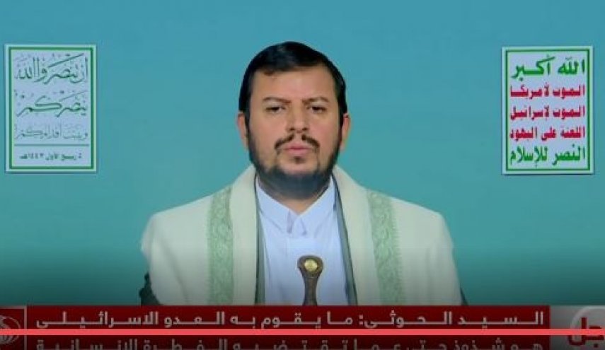 رهبر انصار الله یمن: رژیم صهیونیستی به دنبال نابودی هرچه بیشتر مردم فلسطین است