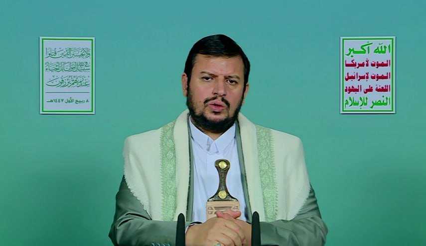 السيد الحوثي يؤكد استمرار المسار العسكري ضد العدو الاسرائيلي 