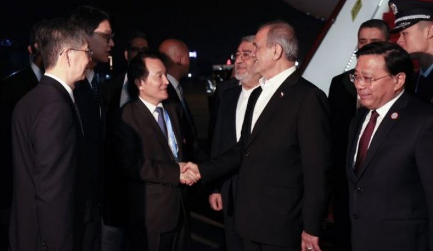 حضور پزشکیان در چین