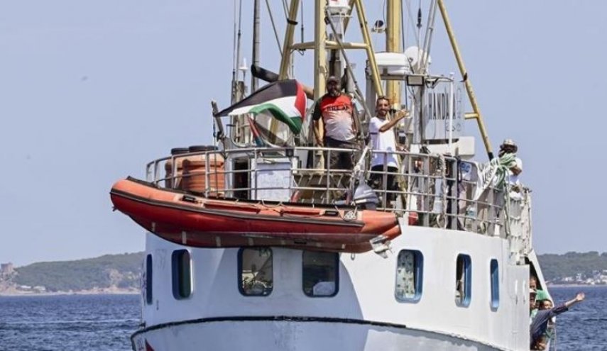 ناوگان «الصمود» از اسپانیا عازم غزه شد