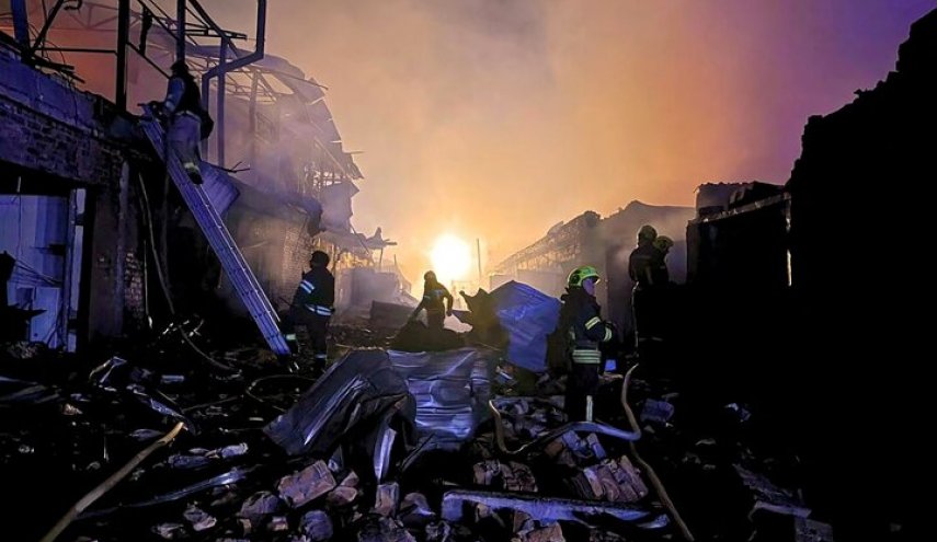 حمله شبانه روسیه به غرب اوکراین با بیش از ۵۰۰ پهپاد و موشک
