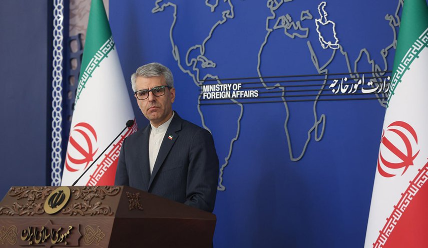 بقائي: الإيرانية مهدية إسفندياري اعتقلت لدعمها الشعب الفلسطيني
