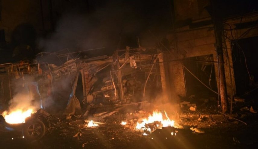 انفجار خودرو در شهر حلب سوریه