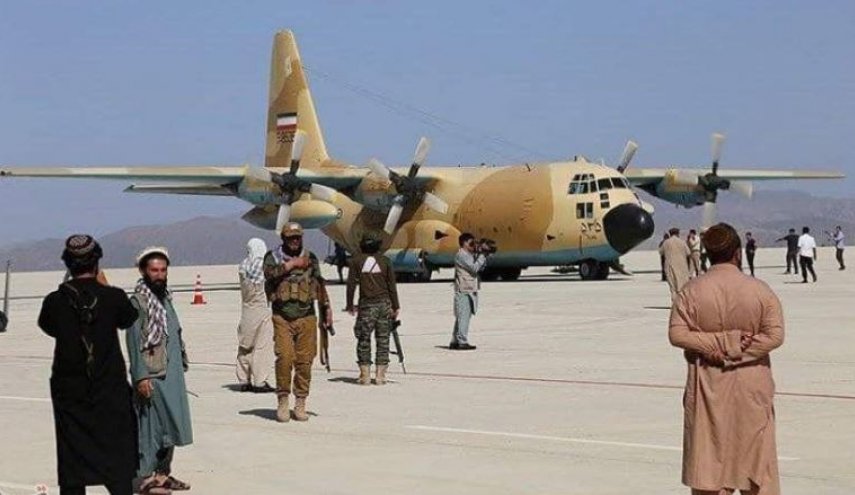 ارسال کمک‌های بشردوستانه ایران به افغانستان با هواپیماهای ترابری ارتش