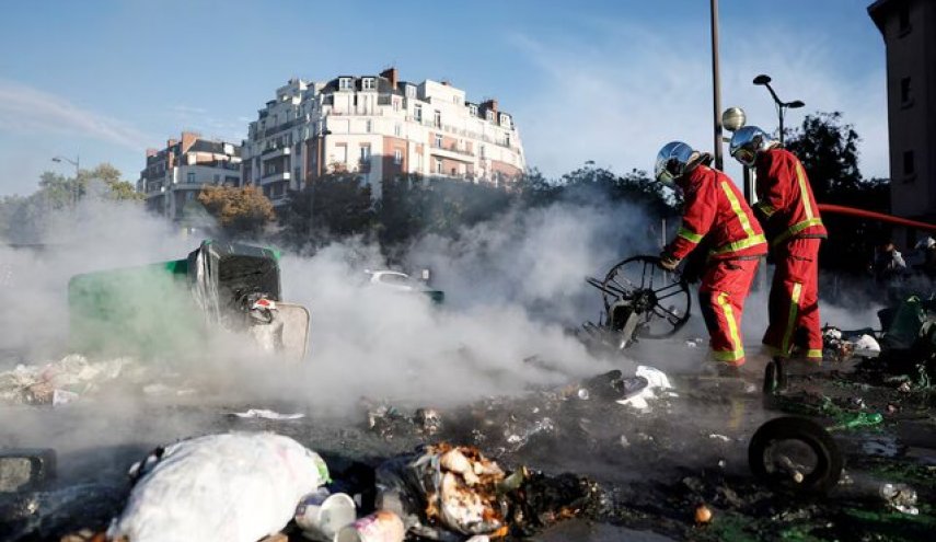 فرانسه در آتش اعتراضات؛ سیاست‌های ماکرون پاریس را به میدان جنگ تبدیل کرد + فیلم