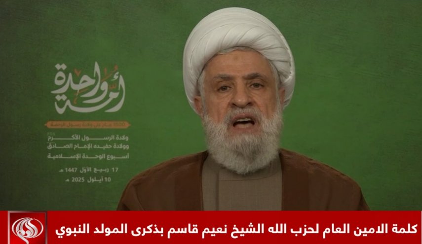 الشيخ قاسم للدول العربية: إذا أزال الاحتلال المقاومة فسيكون دوركم التالي