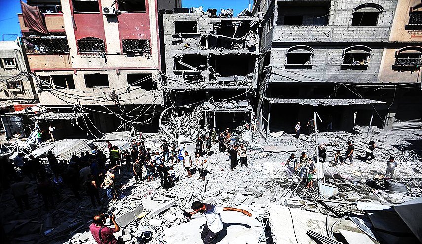 ۵۰ هزار فلسطینی در طی یک هفته بی‌خانمان شدند