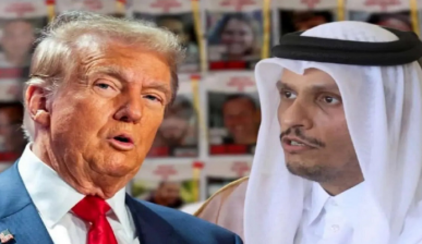 نخست وزیر قطر با ترامپ و شماری از مقامات آمریکایی دیدار کرد