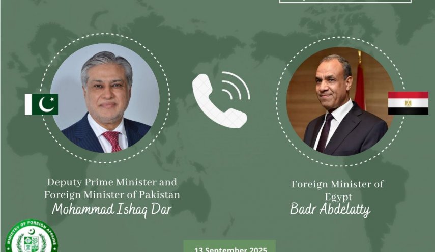 وزرای خارجه پاکستان و مصر تجاوز اسرائیل به قطر را محکوم کردند