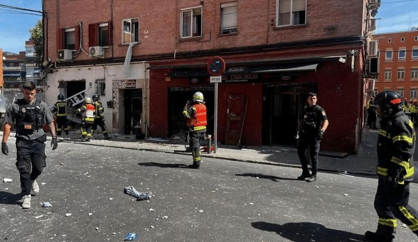 انفجار در شهر مادرید؛ ۲۱ نفر زخمی شدند
