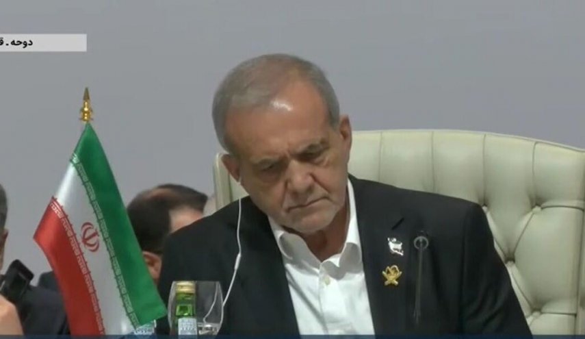 بزشكيان: العدوان الصهيوني على قطر كان العدوان على الدبلوماسية