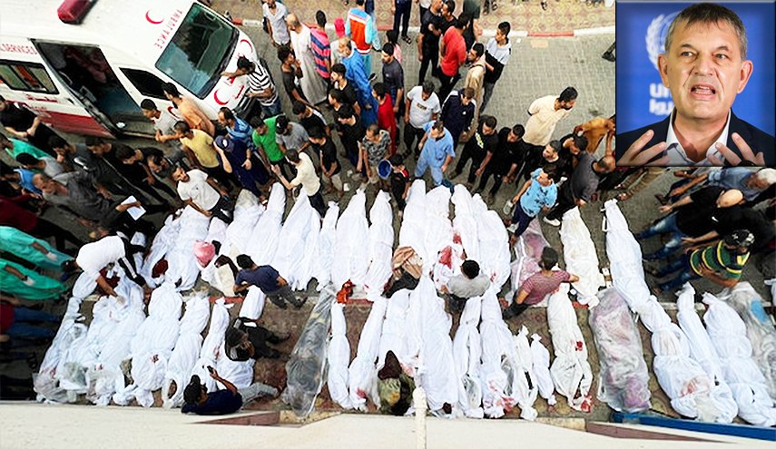 'لازاريني' يدعو الأمم المتحدة لوقف فوري لإطلاق النار في غزة