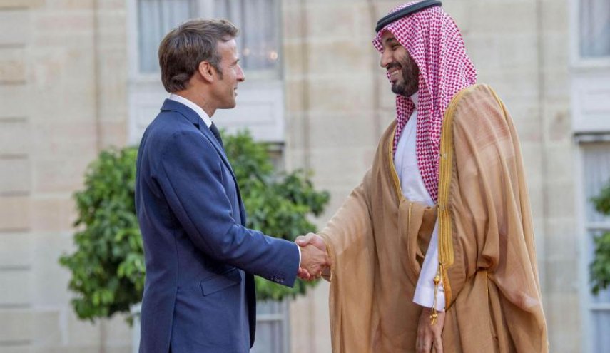 محورهای رایزنی «ماکرون» با ولیعهد عربستان

