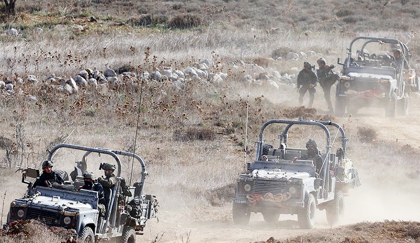 مسلحون مجهولون يستهدفون دورية اسرائيلية في ريف درعا الغربي