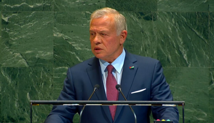 تاکید پادشاه اردن بر توقف جنگ در غزه و تاسیس کشور فلسطین