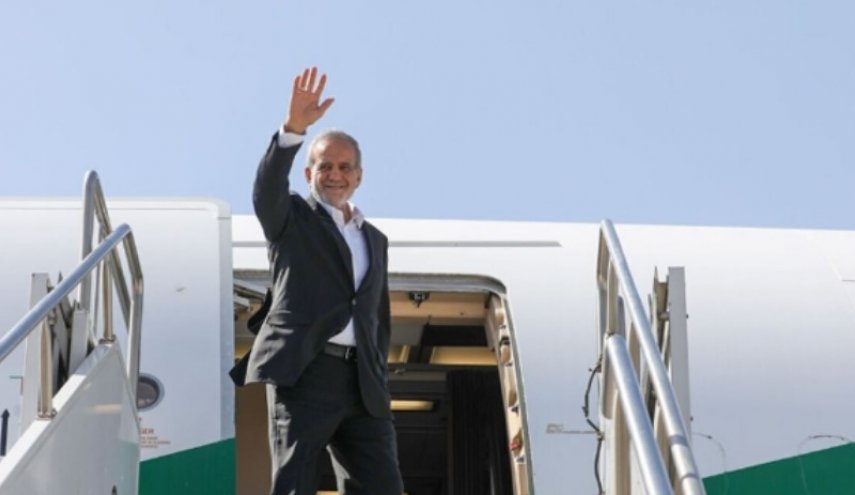 الرئيس الايراني يغادر طهران متوجها الى نيويورك