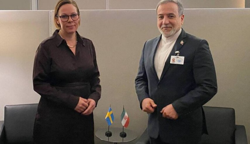 وزرای خارجه ایران و سوئد دیدار و گفتگو کردند
