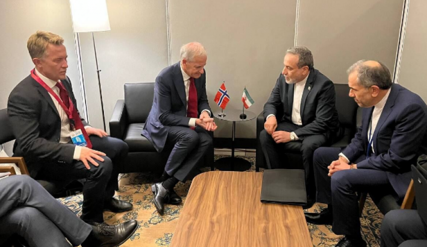 عراقچی با نخست وزیر خارجه نروژ دیدار کرد