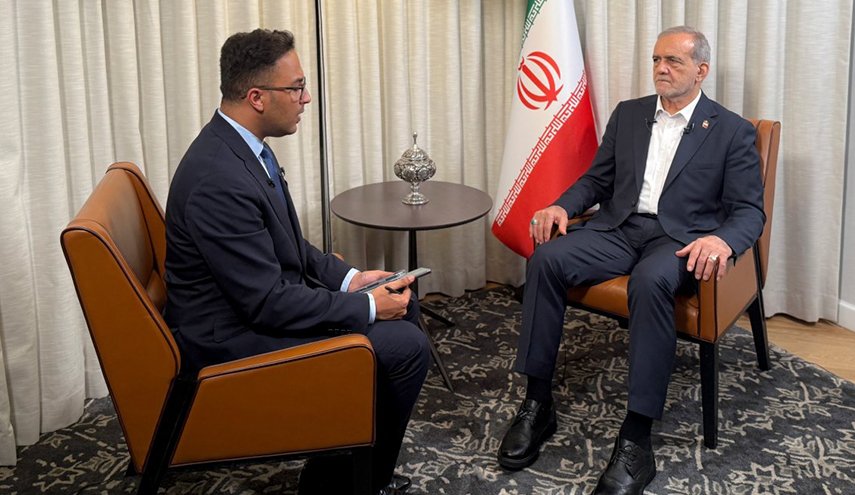 بزشكيان يجري مقابلات مفصلة مع قناتي العربي وفوكس نيوز