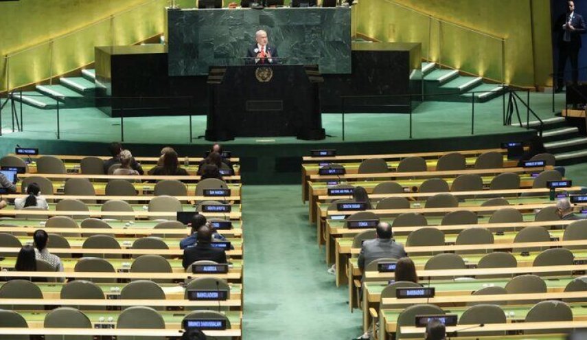 خروج گسترده رهبران جهان از سالن مجمع عمومی در اعتراض به سخنرانی نتانیاهو