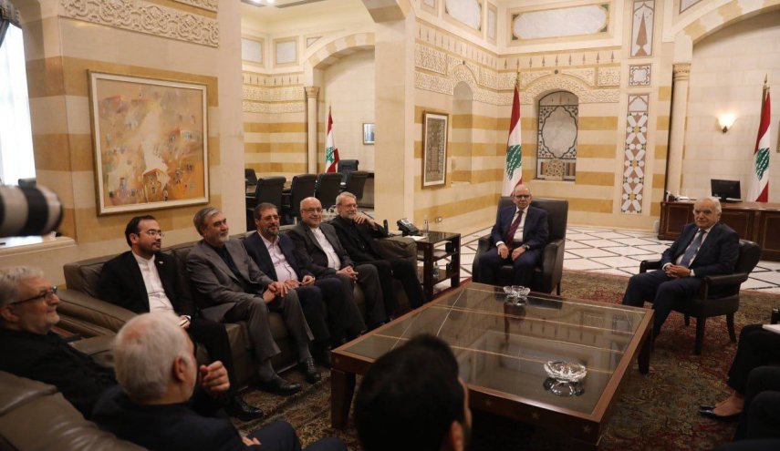 لاريجاني يلتقي رئيس الوزراء اللبناني