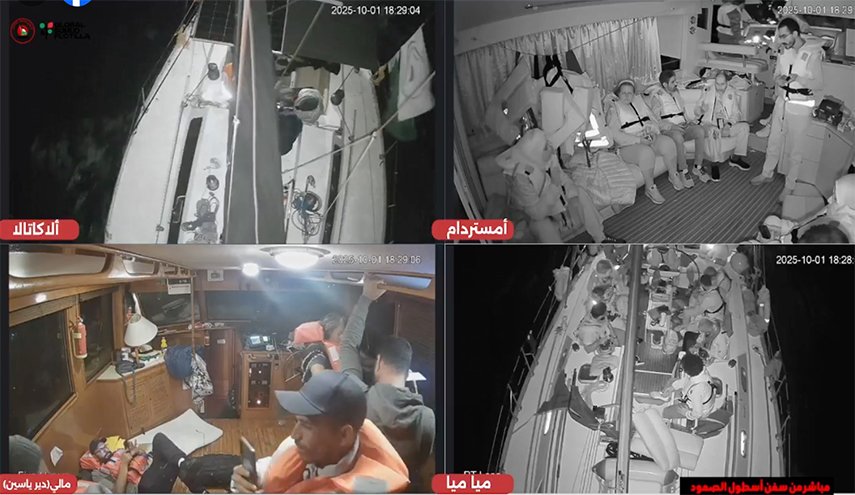 حماس تدين هجوم الاحتلال على أسطول الصمود: جريمة قرصنة همجية
