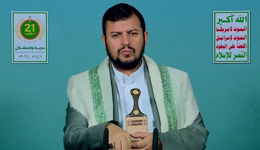 رهبر انصارالله يمن: جنايات اسرائیل با حمایت آمریکا و بی‌عملی دولت‌های عرب انجام می‌شود 
