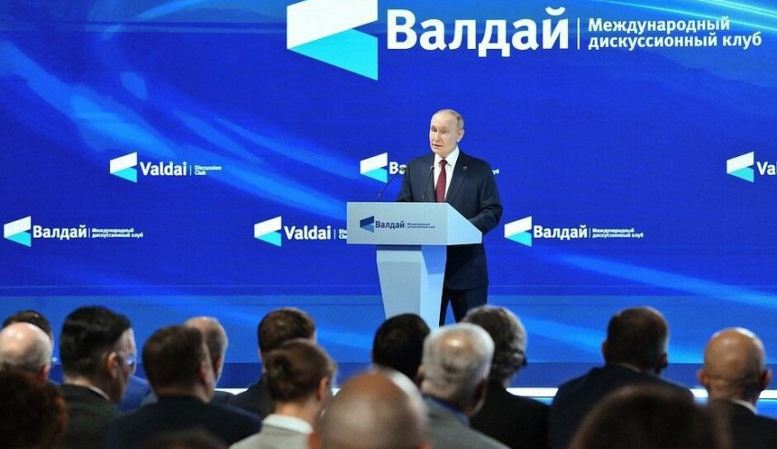 پوتین: روسیه در تحریم‌ رکورددار جهان است/ مناقشه فلسطین با نسخه غربی حل نمی‌شود