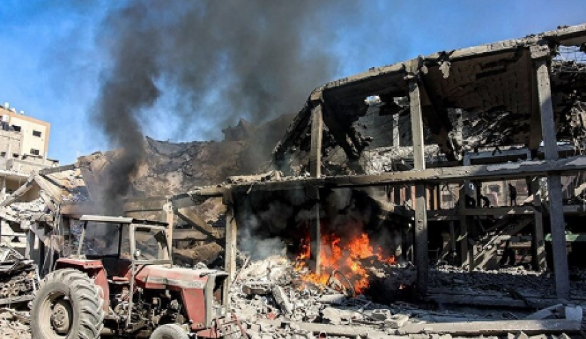 حملات جنون آمیز به غزه هم زمان با درخواست آتش بس فوری ترامپ+ویدیو