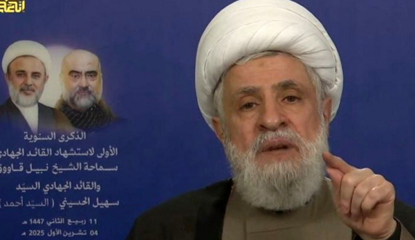 هشدار شیخ نعیم قاسم در باره طرح «اسرائیل بزرگ»/ هدف قرار دادن فلسطین، مقاومت و ایران بخشی از یک نبرد واحد است