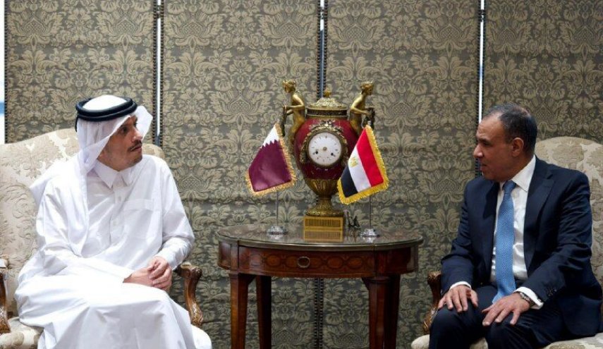 رایزنی وزرای خارجه مصر و قطر درباره طرح ترامپ برای توقف جنگ غزه 
