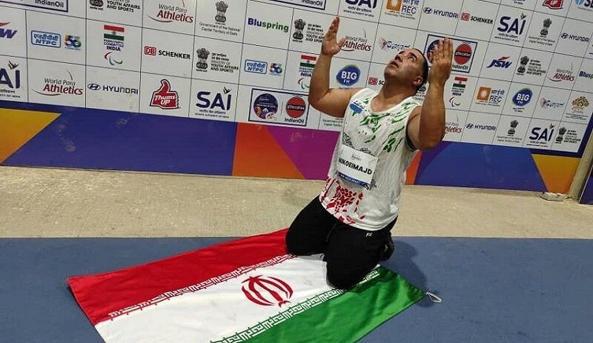 إیران تحصد الميدالية الذهبية الثامنة في بطولة العالم بالهند.