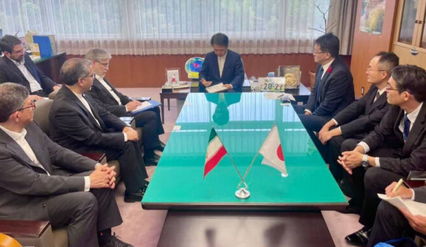 مباحثات إيرانية يابانية لتعزيز التعاون الثنائي بين البلدين