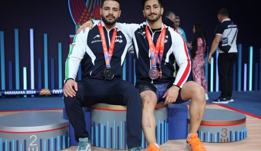 ميدالية ذهبية واخريان فضيتان لايران ببطولة العالم لرفع الاثقال