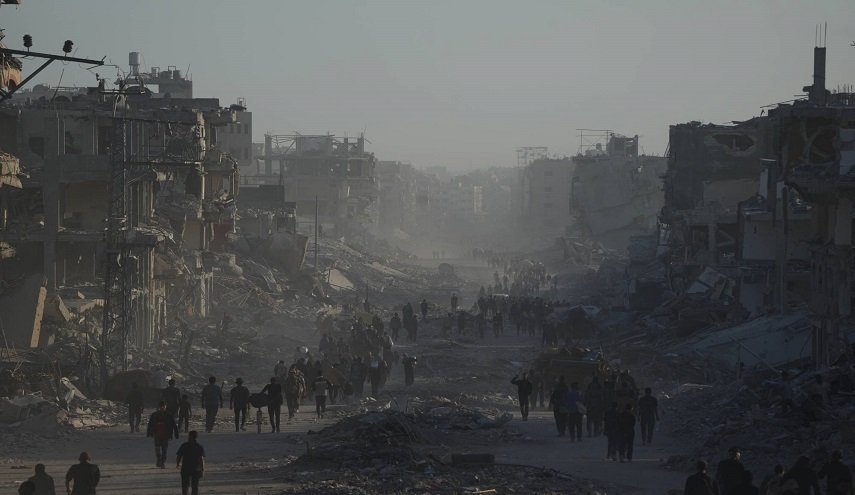 فيديو وصور..شاهد كيف تبدو مدينة غزة بعد وقف إطلاق النار
